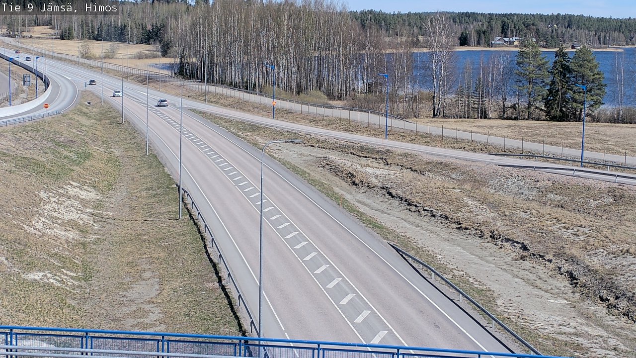 Weather Camera Image Väg 9 Jämsä, Himos, Jämsä, Keski-Suomi