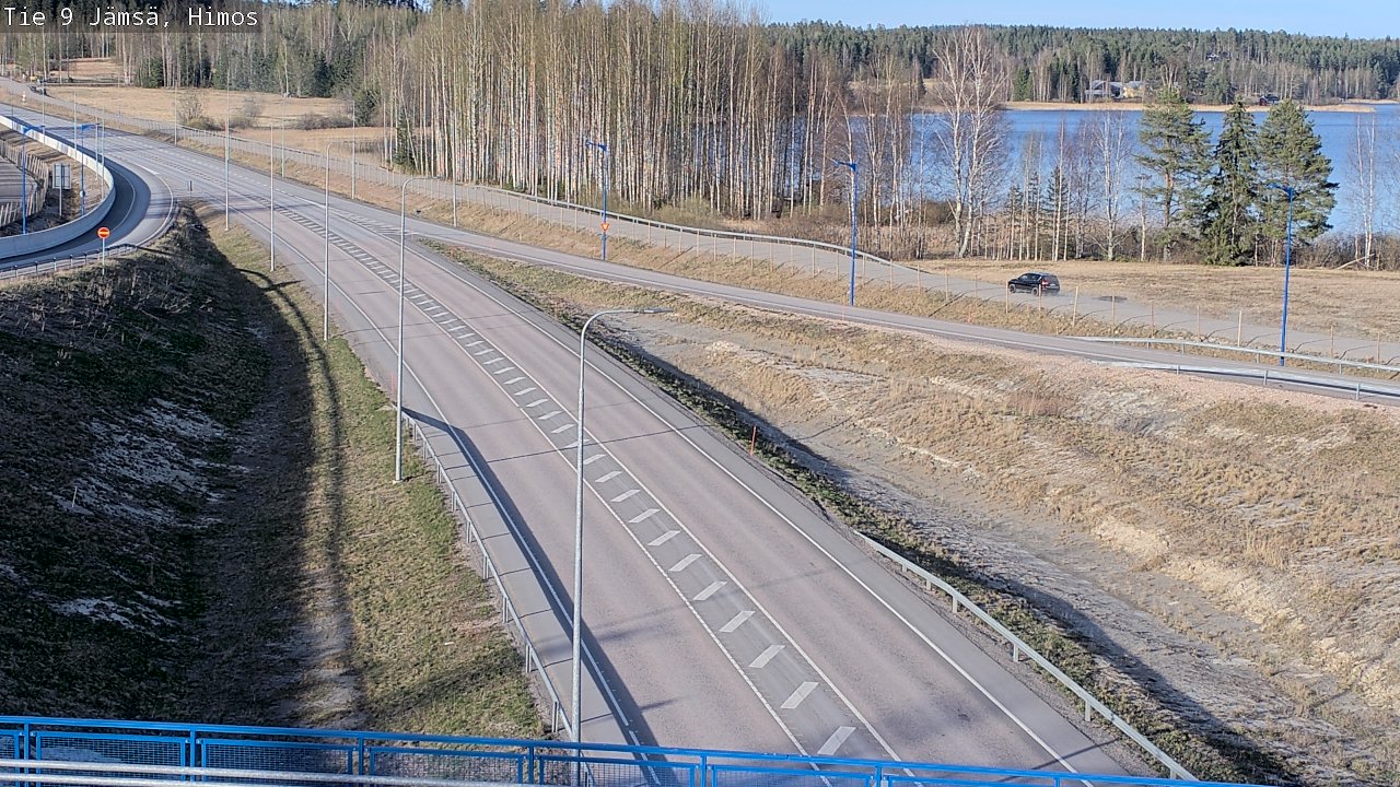 Weather Camera Image Väg 9 Jämsä, Himos, Jämsä, Keski-Suomi