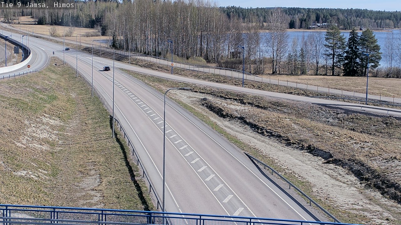 Weather Camera Image Väg 9 Jämsä, Himos, Jämsä, Keski-Suomi