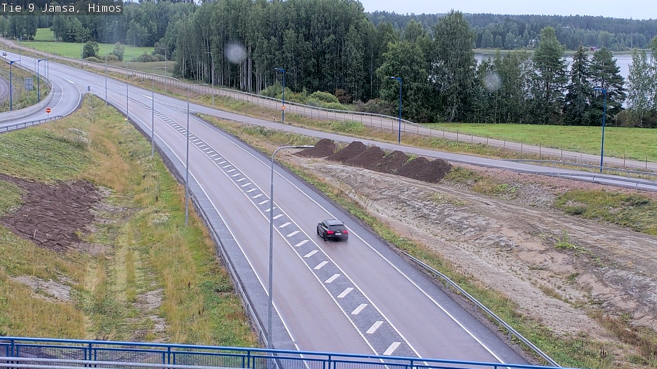 Weather Camera Image Road 9 Jämsä, Himos, Jämsä, Keski-Suomi