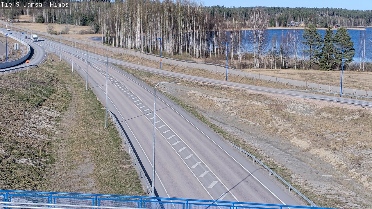 Weather Camera Image Väg 9 Jämsä, Himos, Jämsä, Keski-Suomi