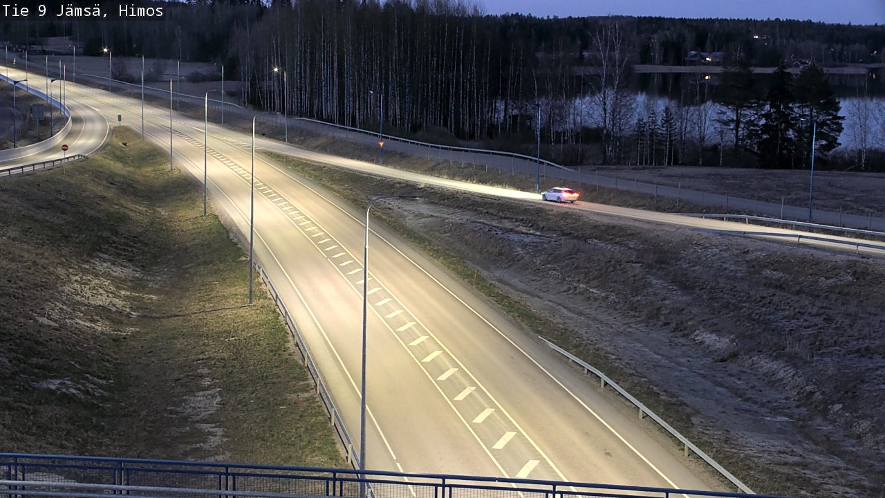 Weather Camera Image Väg 9 Jämsä, Himos, Jämsä, Keski-Suomi