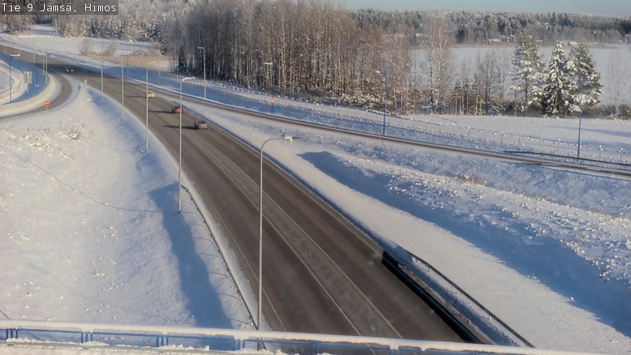 Weather Camera Image Road 9 Jämsä, Himos, Jämsä, Keski-Suomi