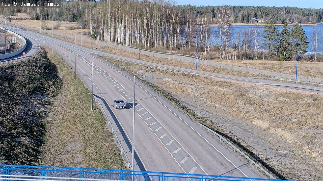 Weather Camera Image Väg 9 Jämsä, Himos, Jämsä, Keski-Suomi