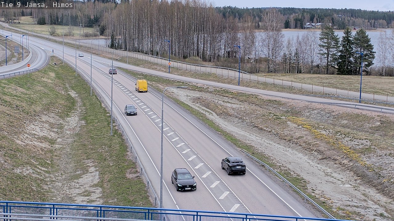 Weather Camera Image Road 9 Jämsä, Himos, Jämsä, Keski-Suomi