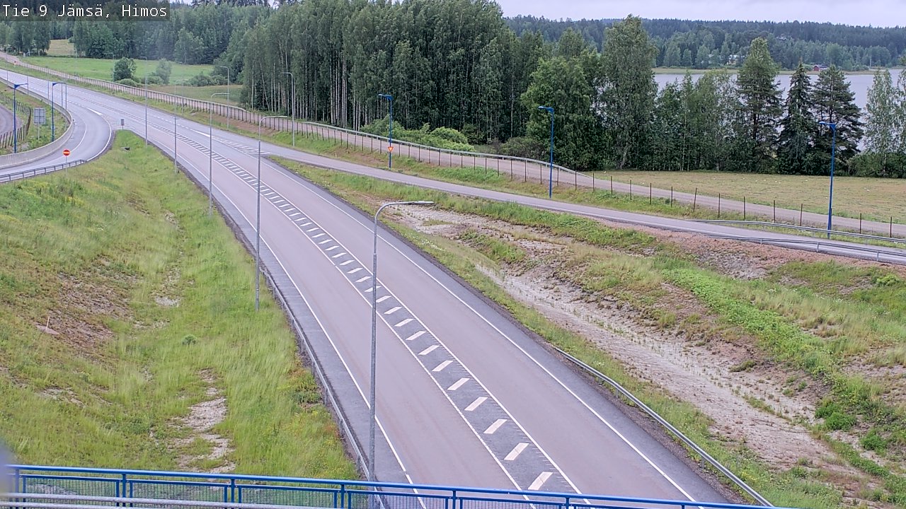 Weather Camera Image Väg 9 Jämsä, Himos, Jämsä, Keski-Suomi