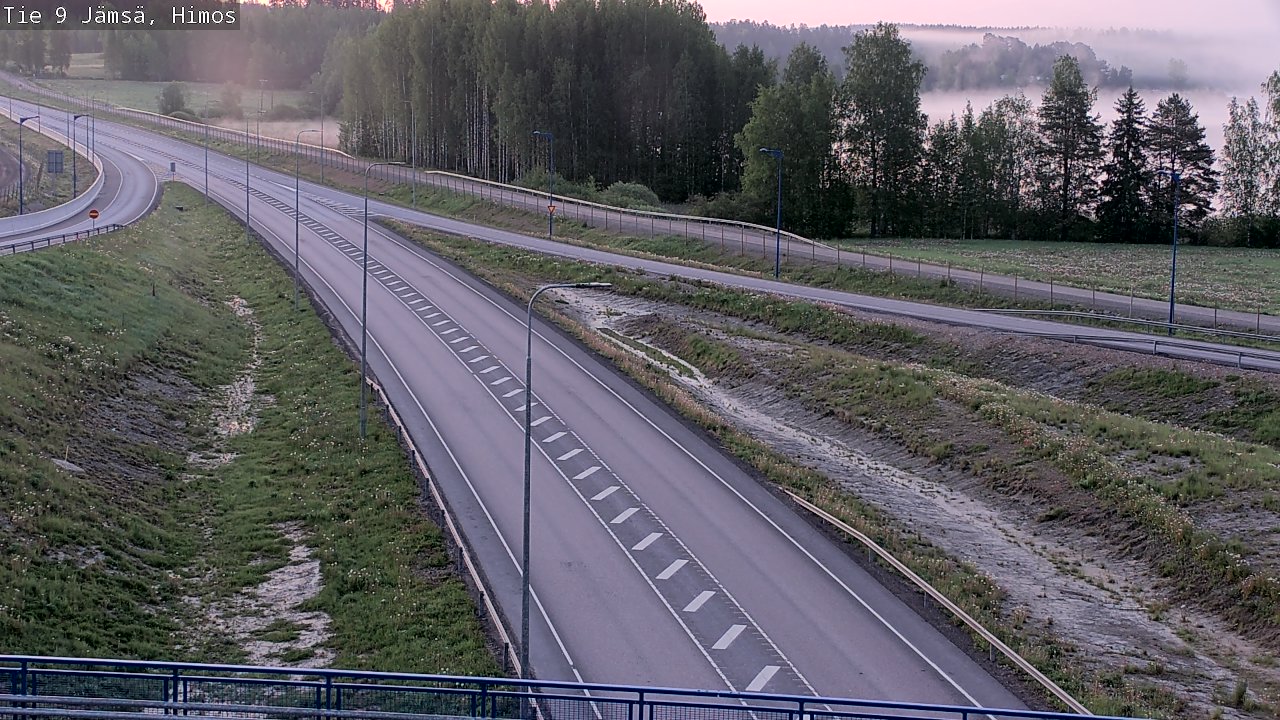 Weather Camera Image Road 9 Jämsä, Himos, Jämsä, Keski-Suomi