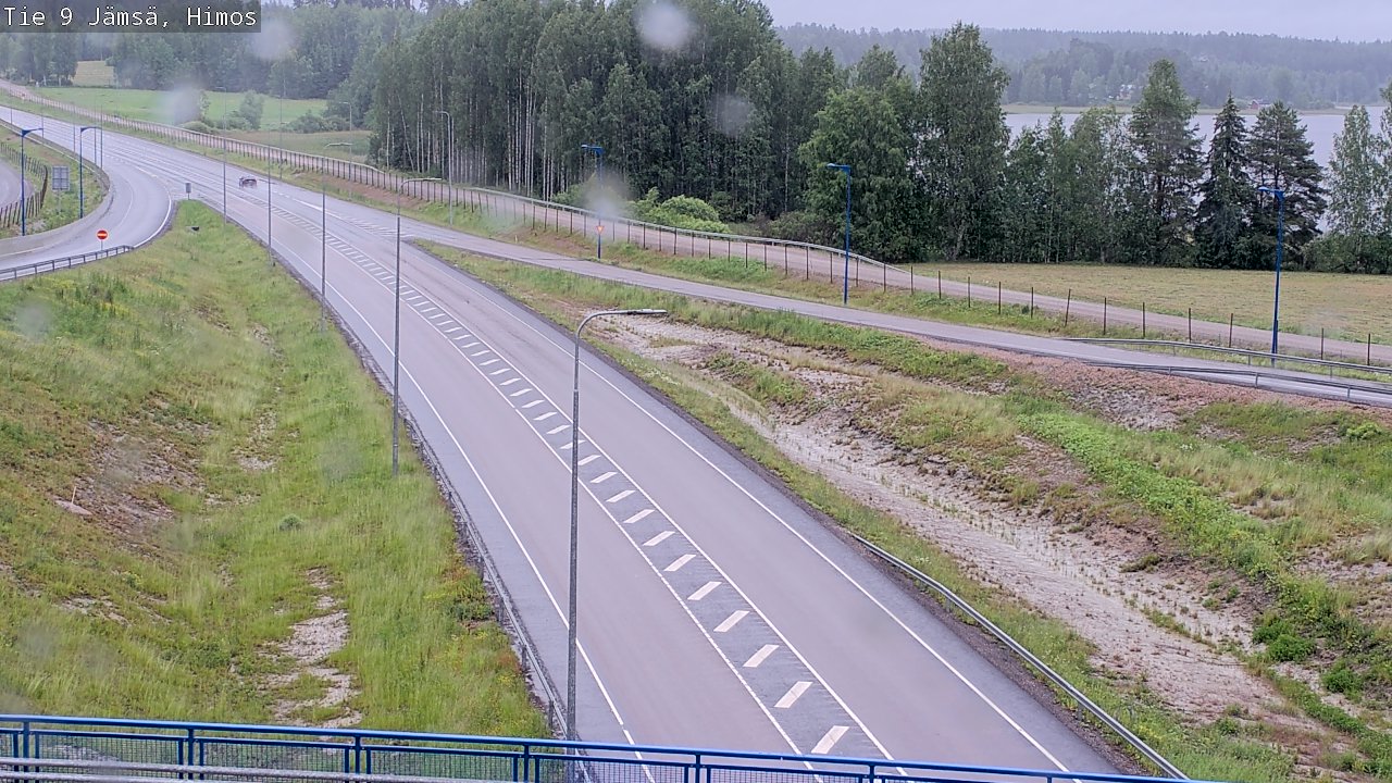 Weather Camera Image Väg 9 Jämsä, Himos, Jämsä, Keski-Suomi