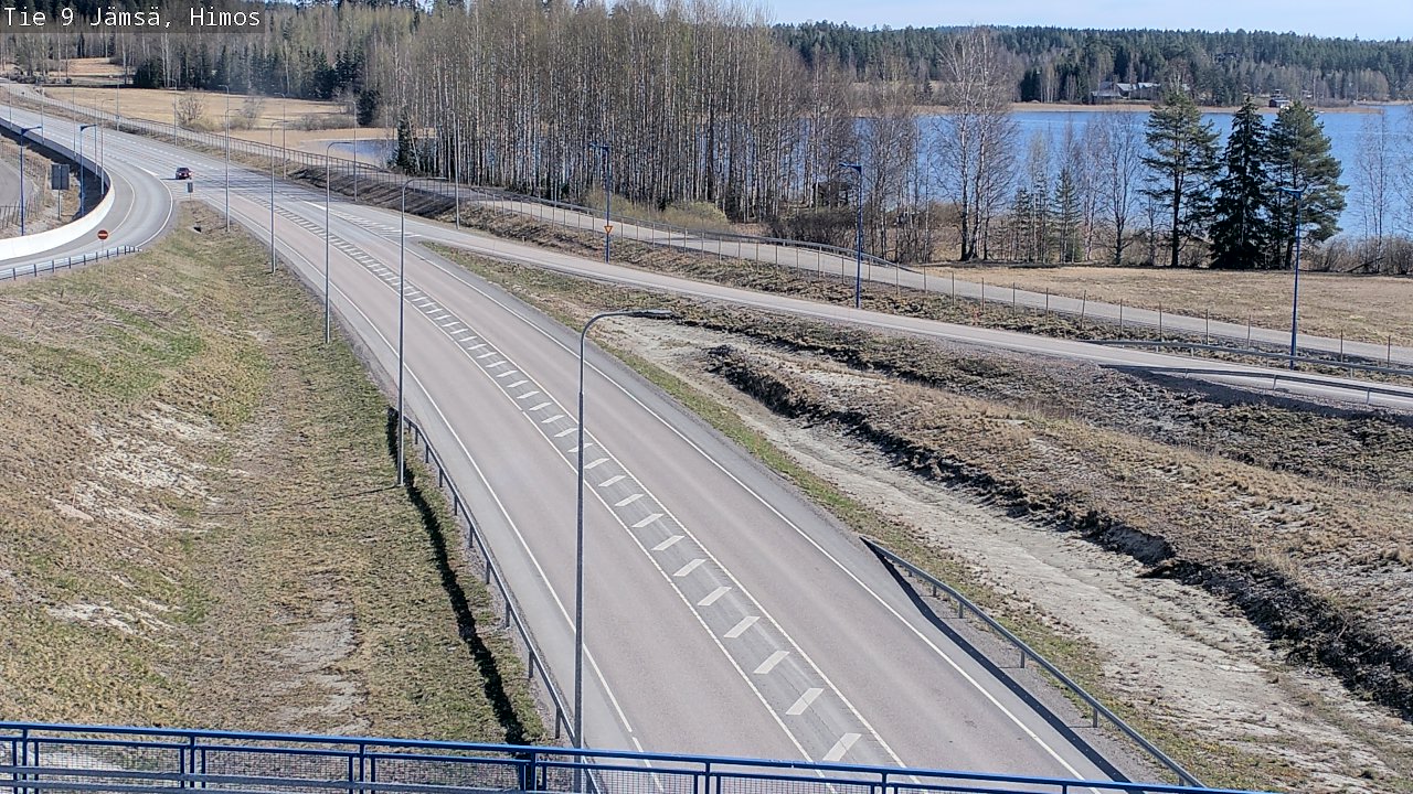 Weather Camera Image Väg 9 Jämsä, Himos, Jämsä, Keski-Suomi