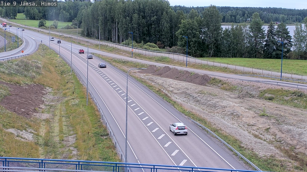 Weather Camera Image Väg 9 Jämsä, Himos, Jämsä, Keski-Suomi