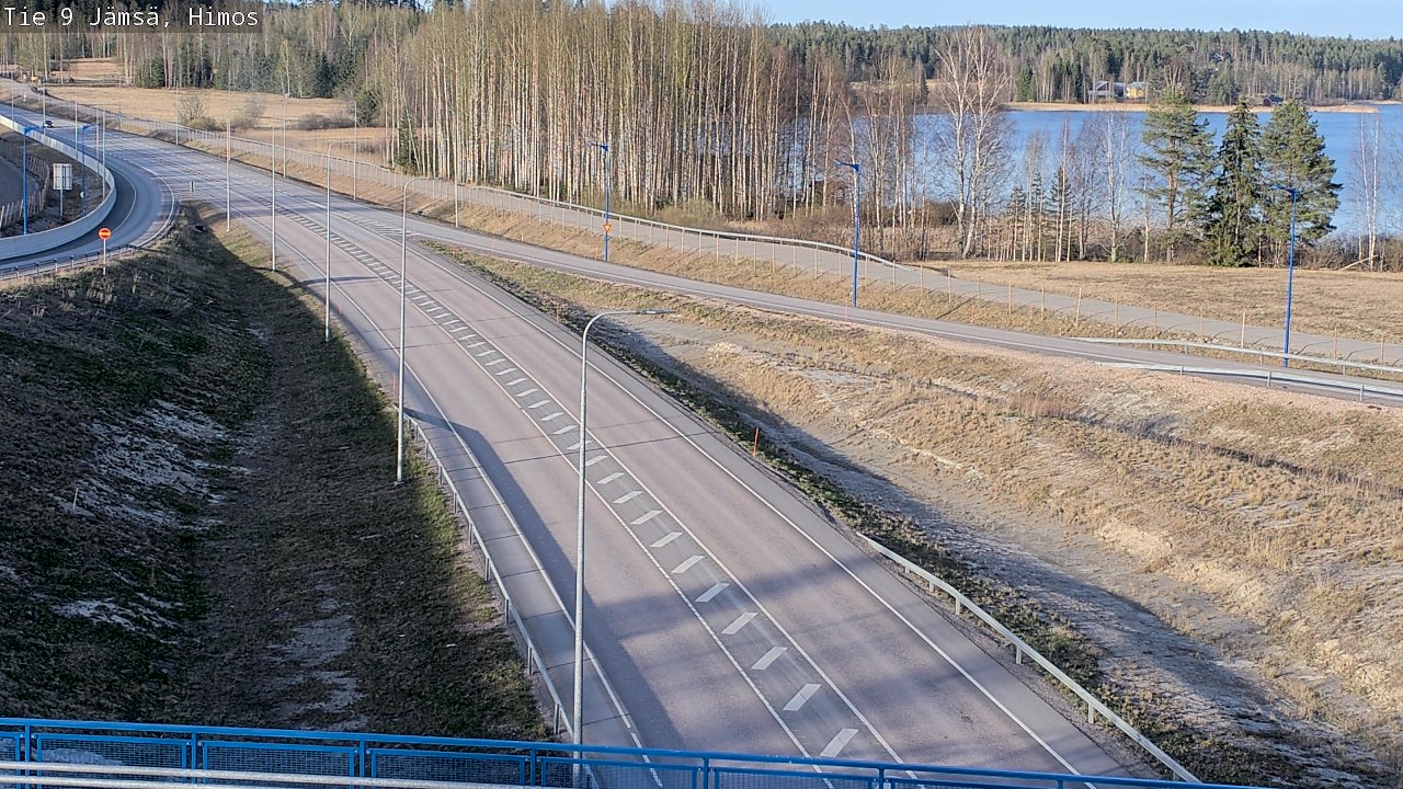 Weather Camera Image Väg 9 Jämsä, Himos, Jämsä, Keski-Suomi