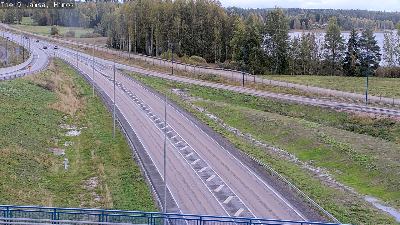 Weather Camera Image Road 9 Jämsä, Himos, Jämsä, Keski-Suomi