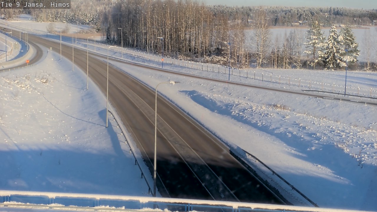 Weather Camera Image Road 9 Jämsä, Himos, Jämsä, Keski-Suomi