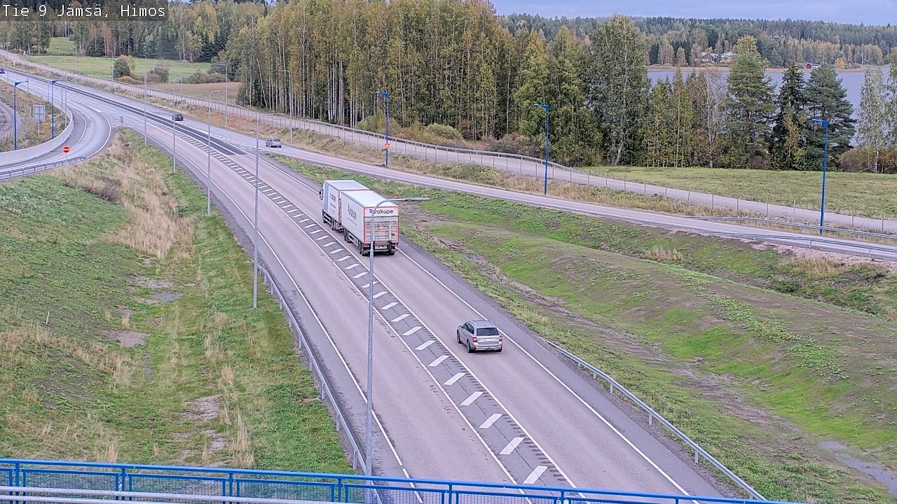 Weather Camera Image Road 9 Jämsä, Himos, Jämsä, Keski-Suomi