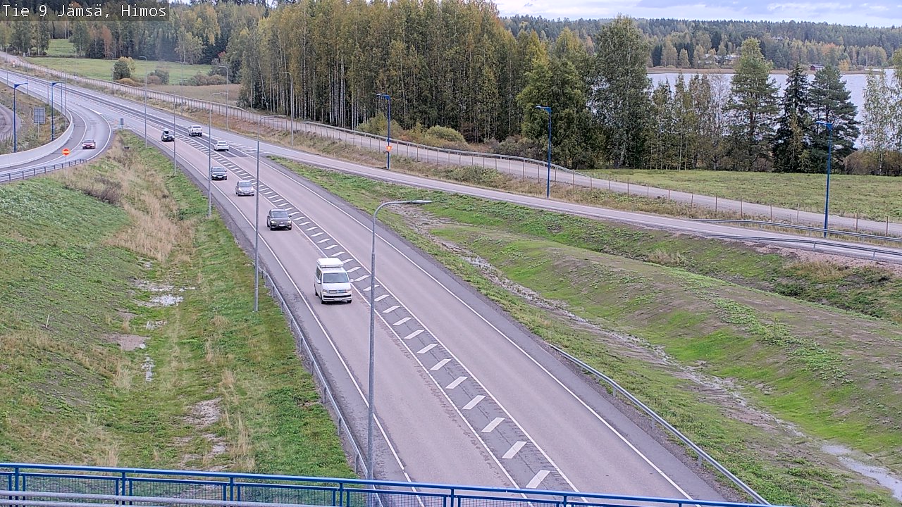 Weather Camera Image Road 9 Jämsä, Himos, Jämsä, Keski-Suomi