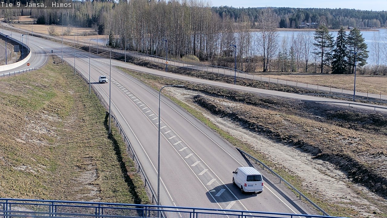 Weather Camera Image Väg 9 Jämsä, Himos, Jämsä, Keski-Suomi