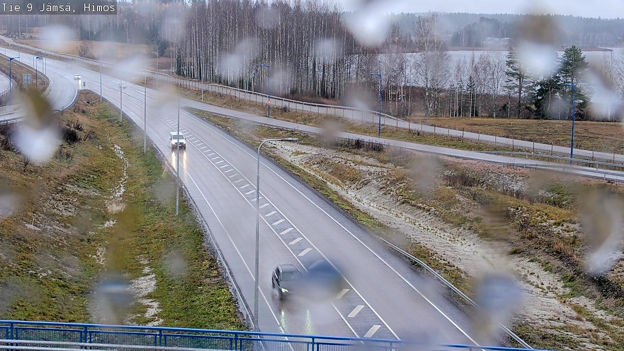 Weather Camera Image Väg 9 Jämsä, Himos, Jämsä, Keski-Suomi