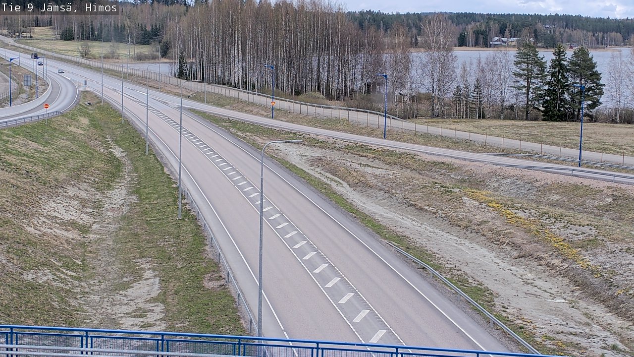 Weather Camera Image Väg 9 Jämsä, Himos, Jämsä, Keski-Suomi