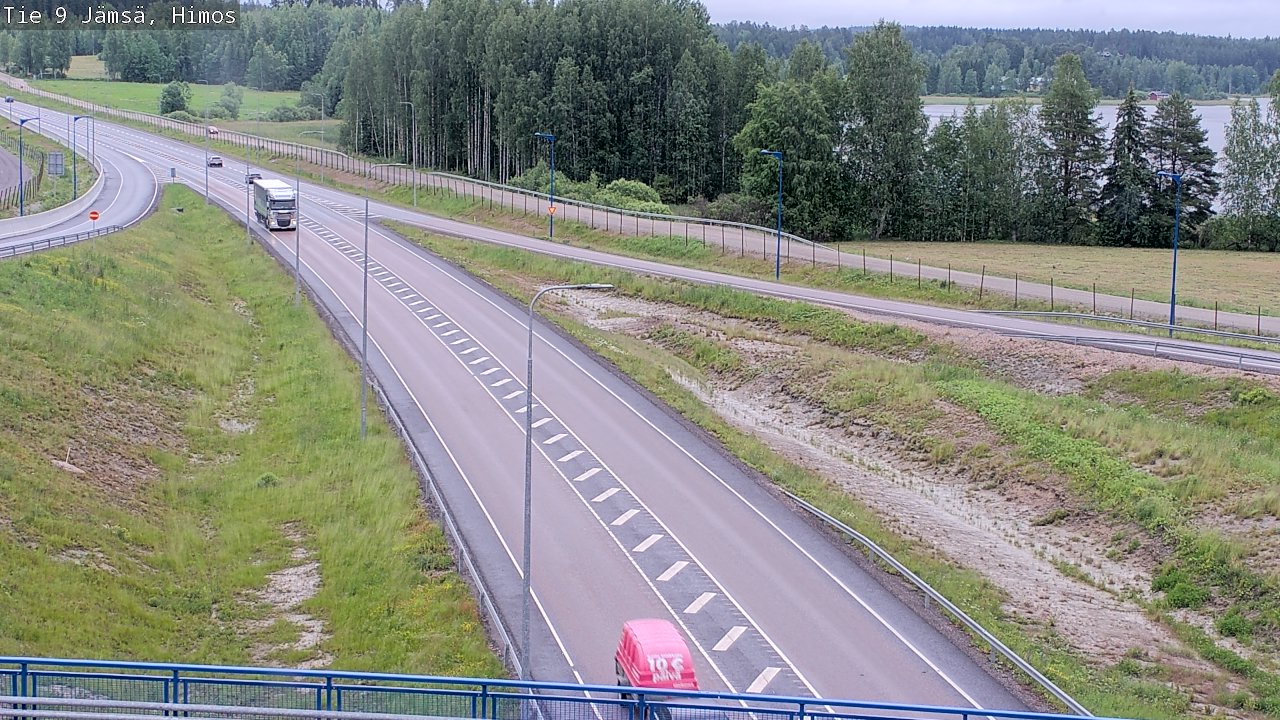 Weather Camera Image Road 9 Jämsä, Himos, Jämsä, Keski-Suomi