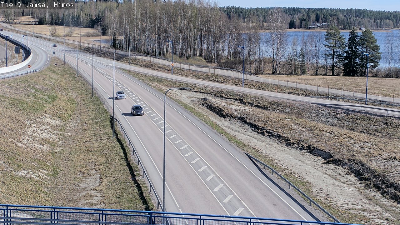 Weather Camera Image Väg 9 Jämsä, Himos, Jämsä, Keski-Suomi