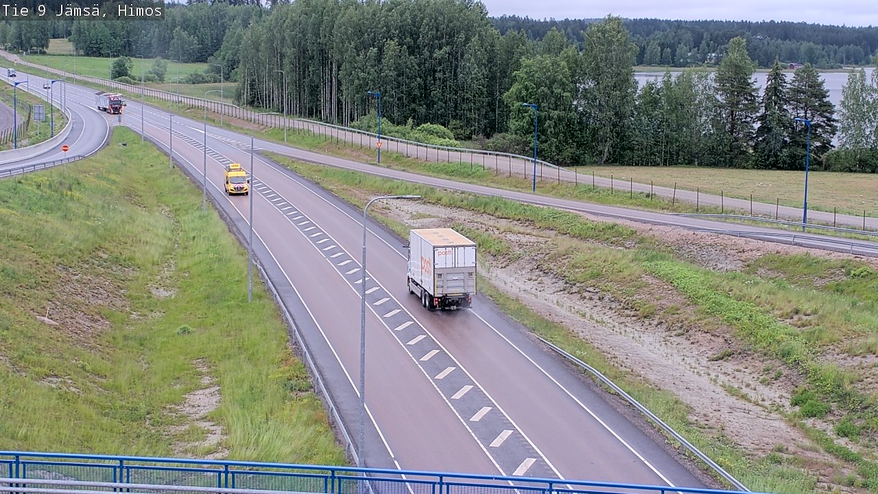 Weather Camera Image Road 9 Jämsä, Himos, Jämsä, Keski-Suomi