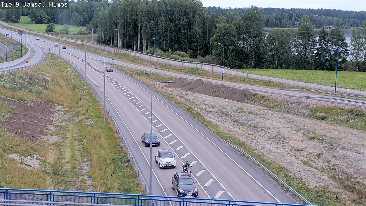 Weather Camera Image Road 9 Jämsä, Himos, Jämsä, Keski-Suomi