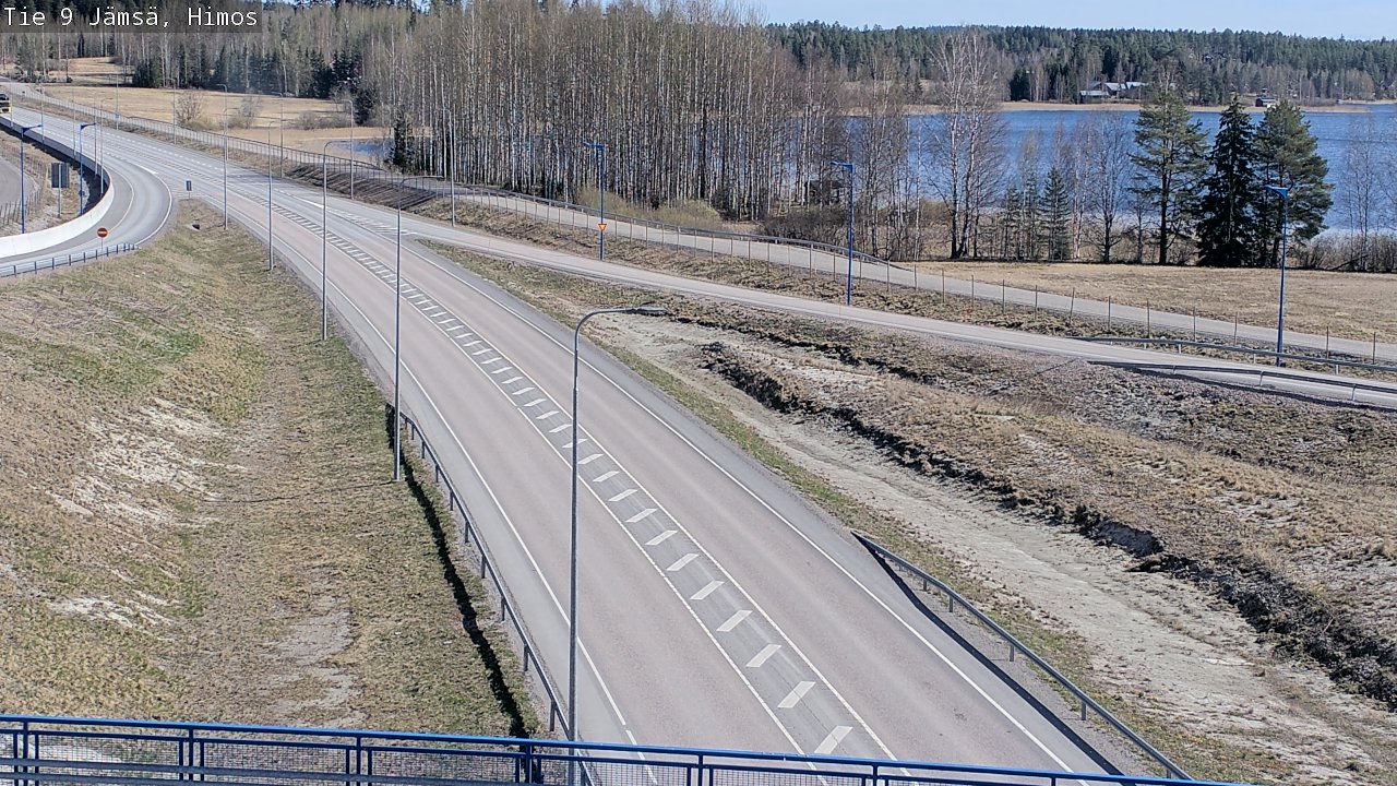 Weather Camera Image Väg 9 Jämsä, Himos, Jämsä, Keski-Suomi