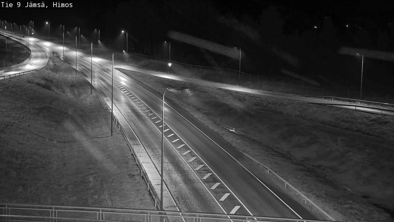 Weather Camera Image Road 9 Jämsä, Himos, Jämsä, Keski-Suomi