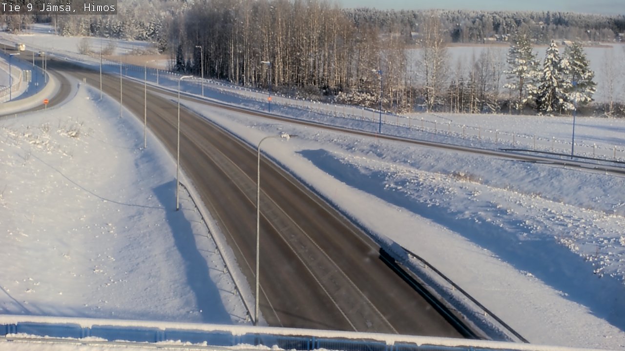 Weather Camera Image Road 9 Jämsä, Himos, Jämsä, Keski-Suomi