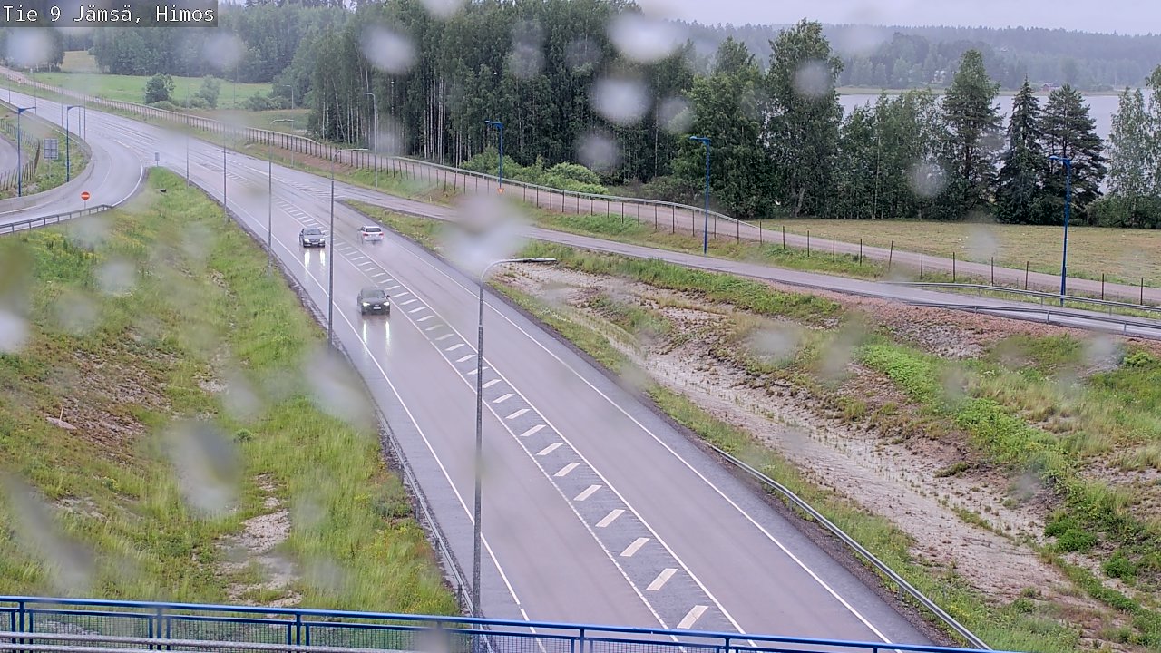 Weather Camera Image Väg 9 Jämsä, Himos, Jämsä, Keski-Suomi