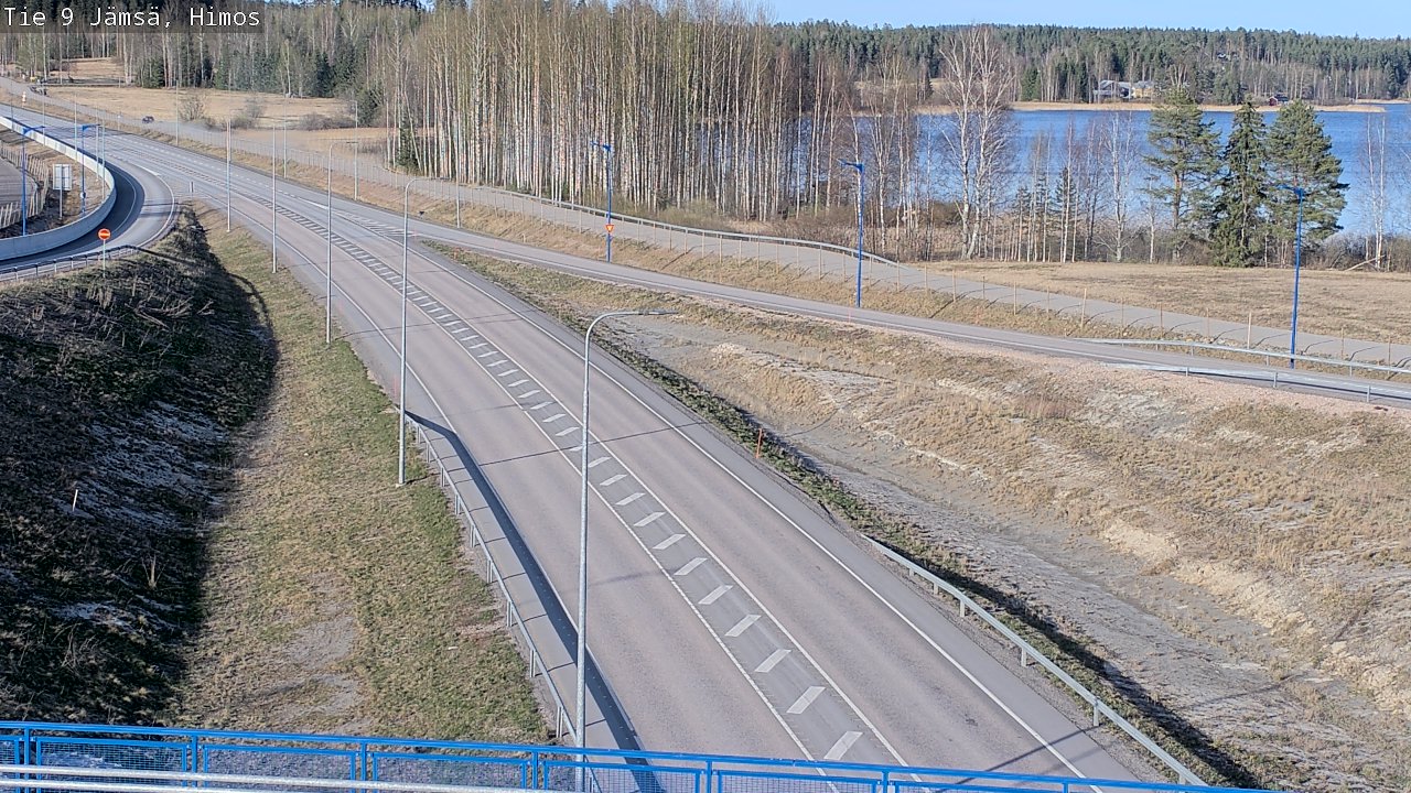 Weather Camera Image Väg 9 Jämsä, Himos, Jämsä, Keski-Suomi