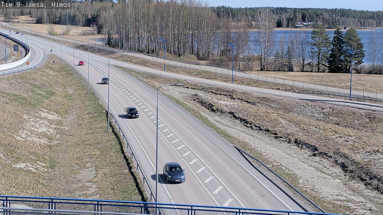 Weather Camera Image Väg 9 Jämsä, Himos, Jämsä, Keski-Suomi