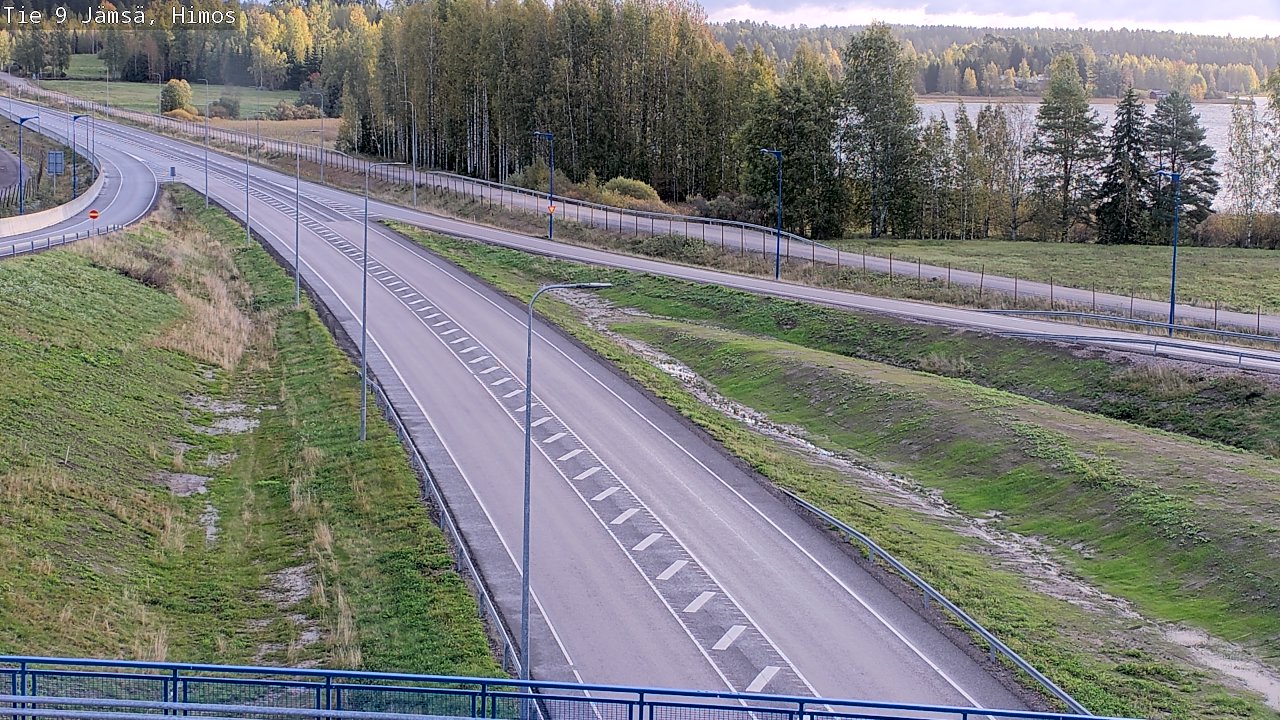 Weather Camera Image Road 9 Jämsä, Himos, Jämsä, Keski-Suomi