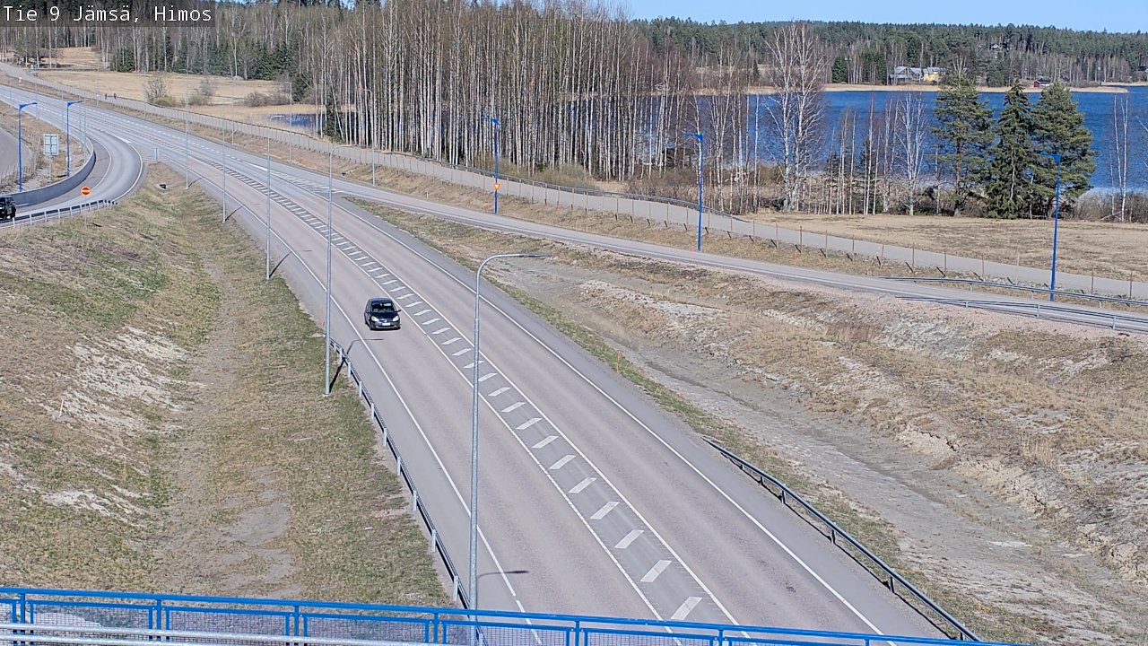 Weather Camera Image Väg 9 Jämsä, Himos, Jämsä, Keski-Suomi