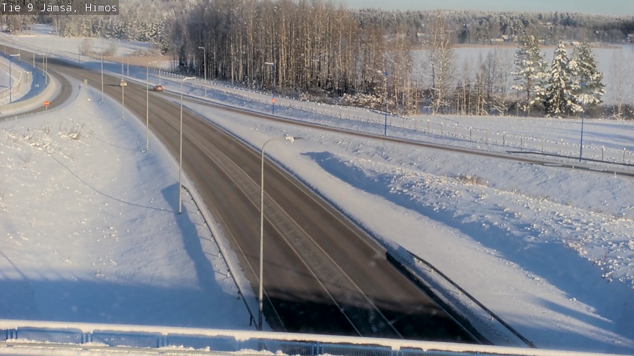 Weather Camera Image Road 9 Jämsä, Himos, Jämsä, Keski-Suomi