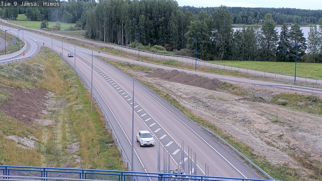 Weather Camera Image Road 9 Jämsä, Himos, Jämsä, Keski-Suomi