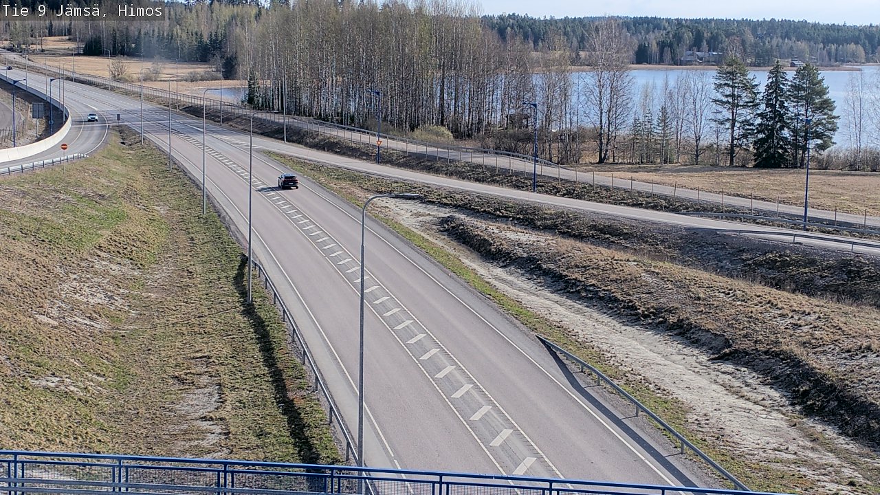 Weather Camera Image Väg 9 Jämsä, Himos, Jämsä, Keski-Suomi