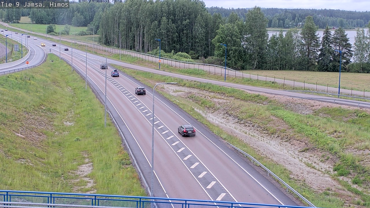 Weather Camera Image Väg 9 Jämsä, Himos, Jämsä, Keski-Suomi