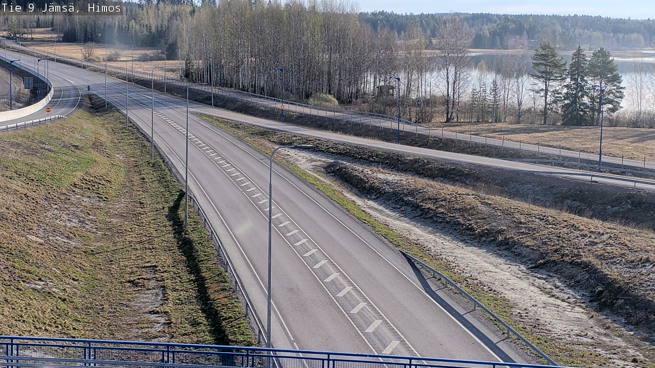 Weather Camera Image Väg 9 Jämsä, Himos, Jämsä, Keski-Suomi
