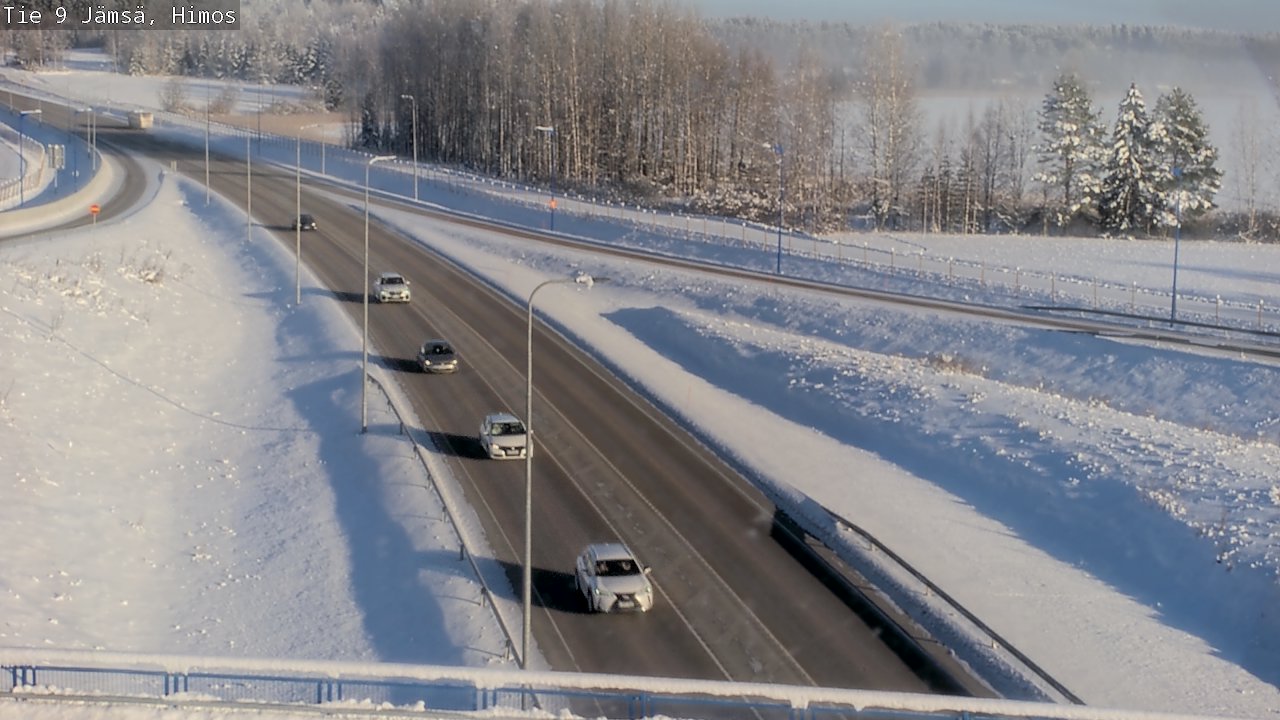 Weather Camera Image Road 9 Jämsä, Himos, Jämsä, Keski-Suomi
