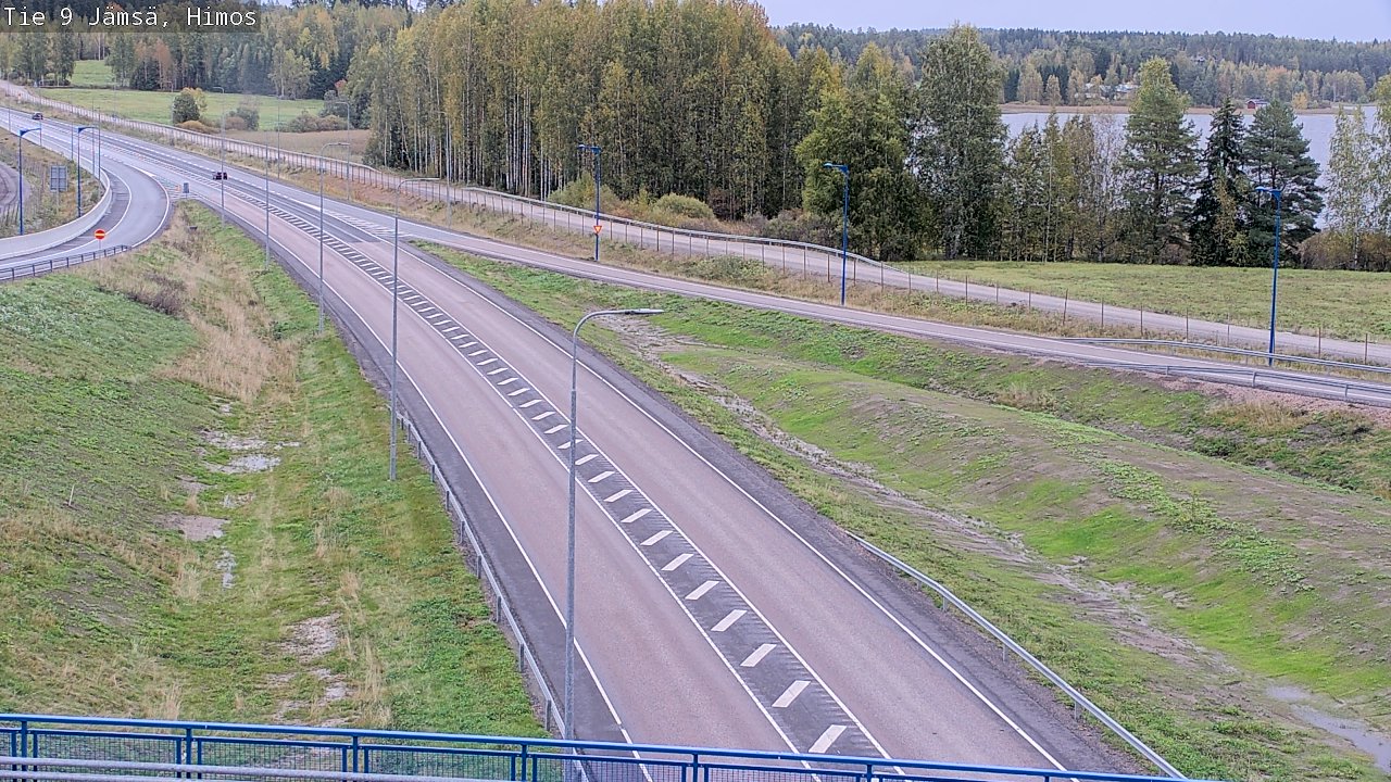 Weather Camera Image Road 9 Jämsä, Himos, Jämsä, Keski-Suomi