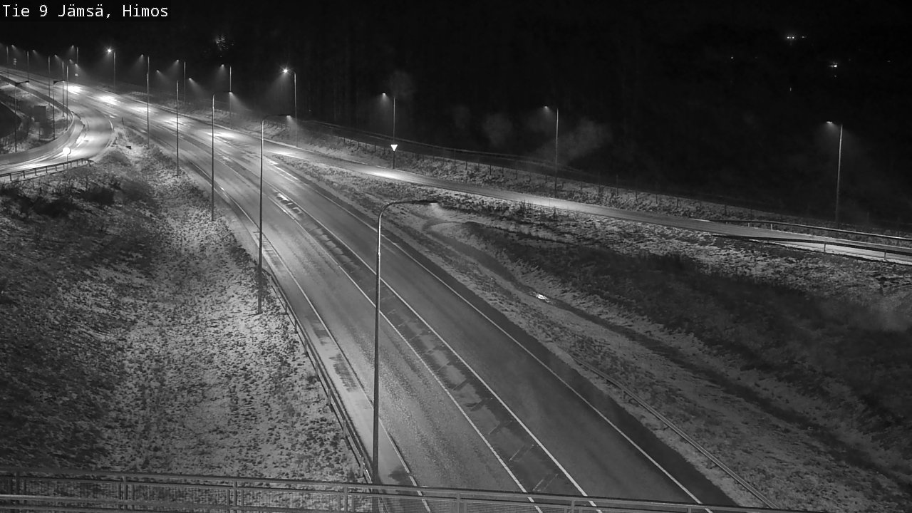 Weather Camera Image Väg 9 Jämsä, Himos, Jämsä, Keski-Suomi