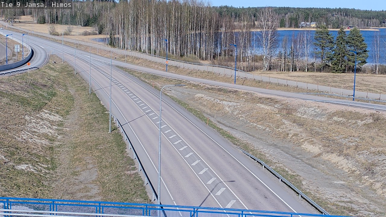 Weather Camera Image Väg 9 Jämsä, Himos, Jämsä, Keski-Suomi