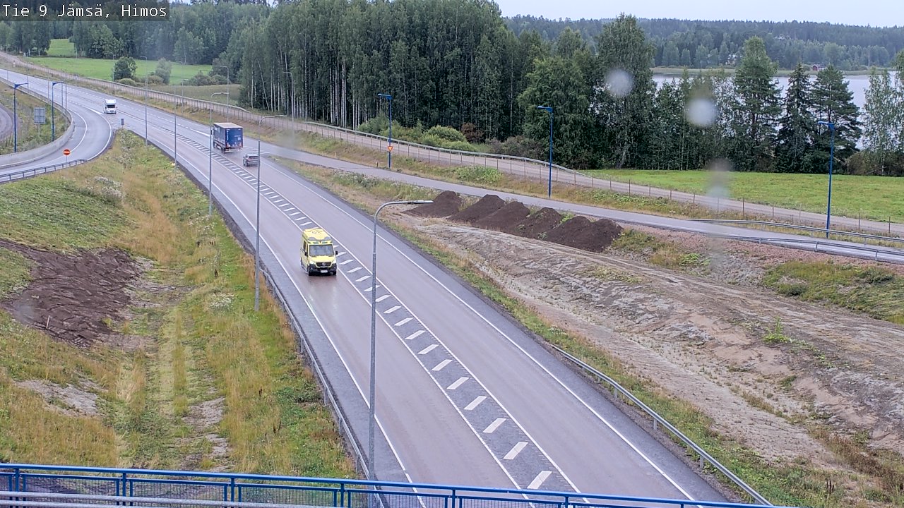 Weather Camera Image Road 9 Jämsä, Himos, Jämsä, Keski-Suomi