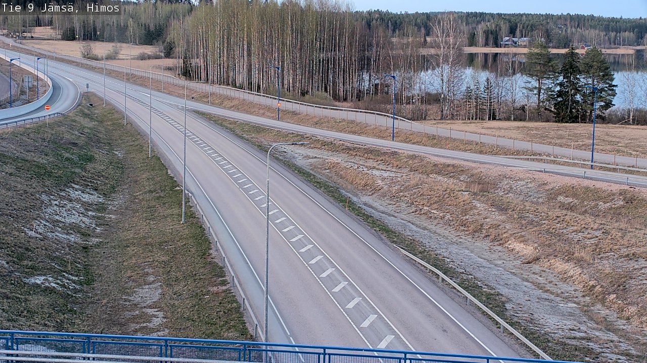 Weather Camera Image Väg 9 Jämsä, Himos, Jämsä, Keski-Suomi