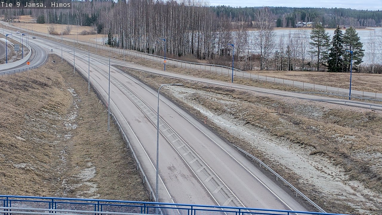 Weather Camera Image Road 9 Jämsä, Himos, Jämsä, Keski-Suomi