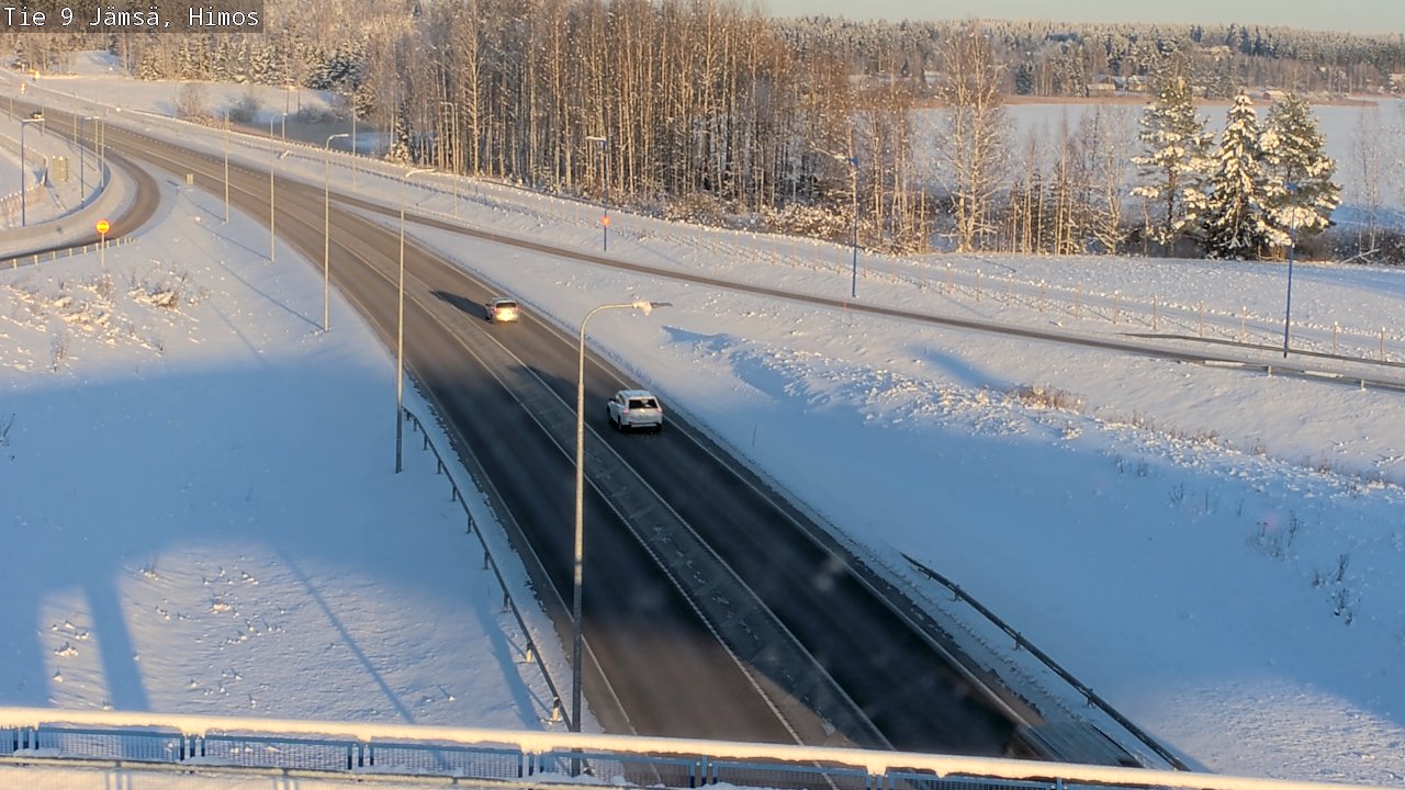 Weather Camera Image Road 9 Jämsä, Himos, Jämsä, Keski-Suomi