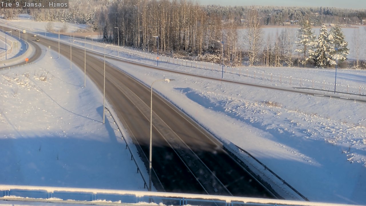 Weather Camera Image Road 9 Jämsä, Himos, Jämsä, Keski-Suomi