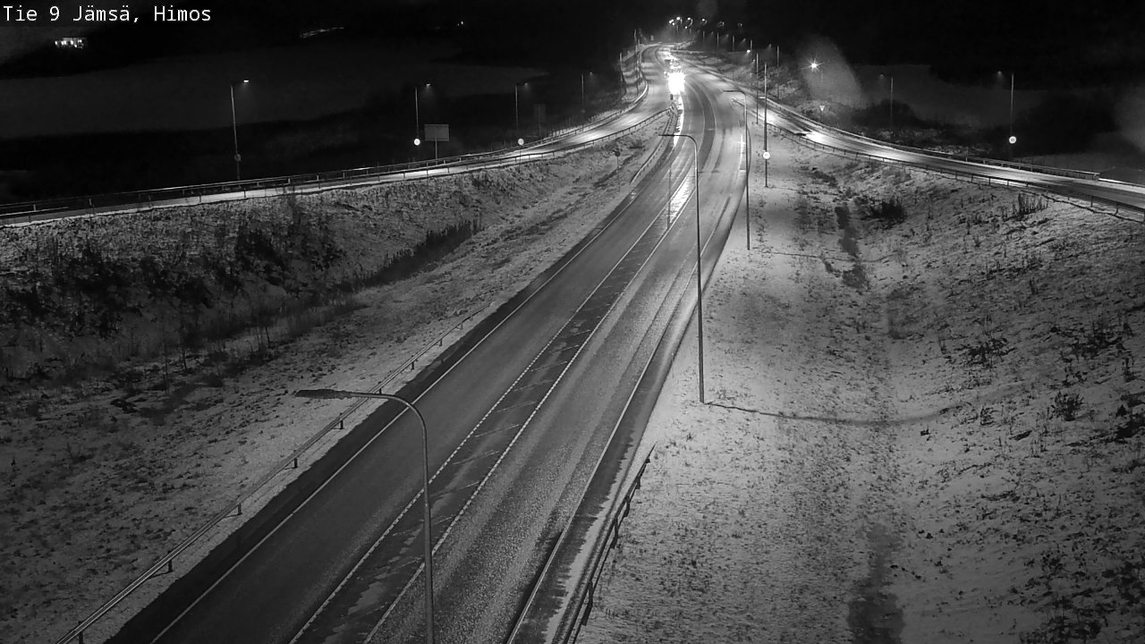 Weather Camera Image Road 9 Jämsä, Himos, Jämsä, Keski-Suomi