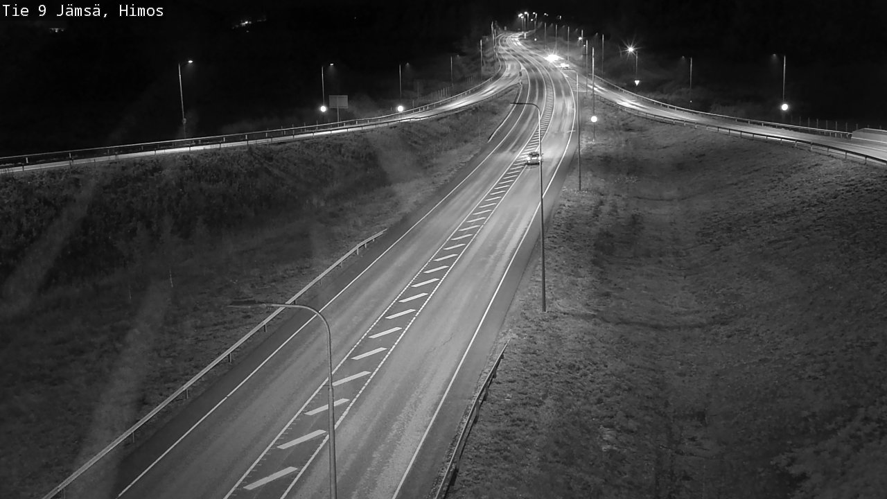 Weather Camera Image Road 9 Jämsä, Himos, Jämsä, Keski-Suomi